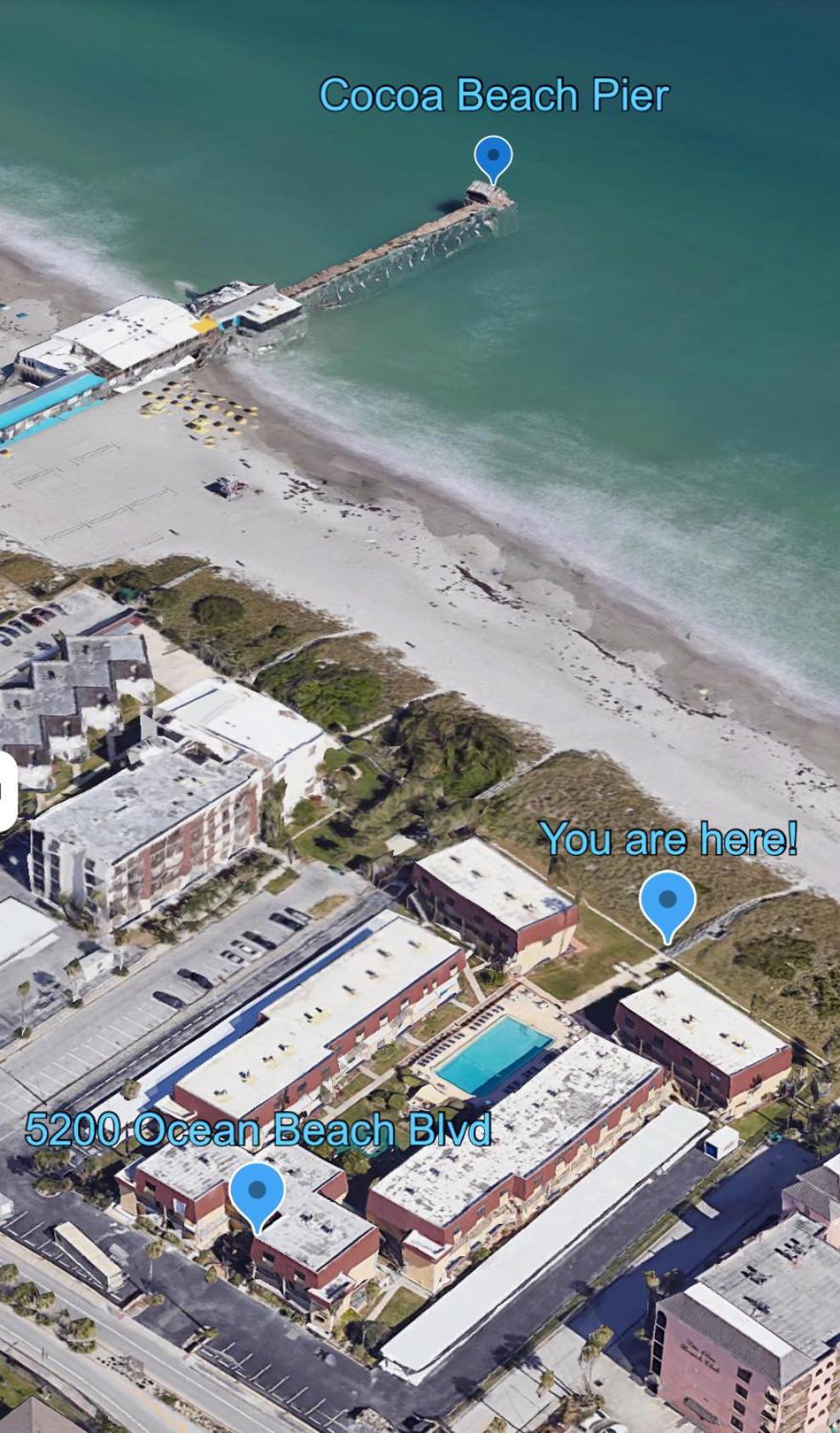 Condo By The Sea! Cocoa Beach Exteriör bild